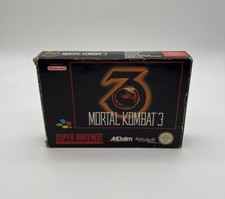 Thumbnail of ebay&reg; auction 405273619835 | Mortal Kombat 3 Super Nintendo mit Anleitung OVP SNES CiB