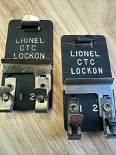 2-USED RUST FREE LIONEL O/O27 CTC LOCKON FOR ...