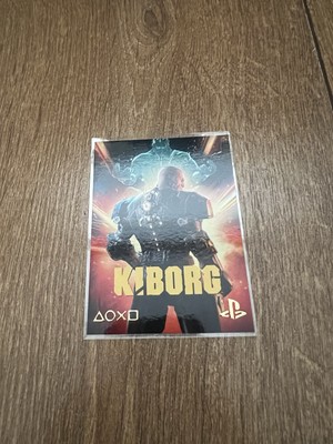 Kiborg Playstation Trading Card Sammlerstück PS Karte