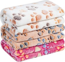 Large Pet Blanket Soft Fleece Dog Blanket Fluffy Sleep Mat for Large Dog 47x31"