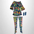 Vintage Barbie Fashion 1809 Mini Prints COMPLETE Set - 1967 Outfit - MINTY