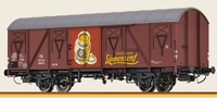 Brawa 51351 DC - Ged. GüTerwagen Glmhs50, Db, LöWensenf, Ep. Iii, H0 DC NEU