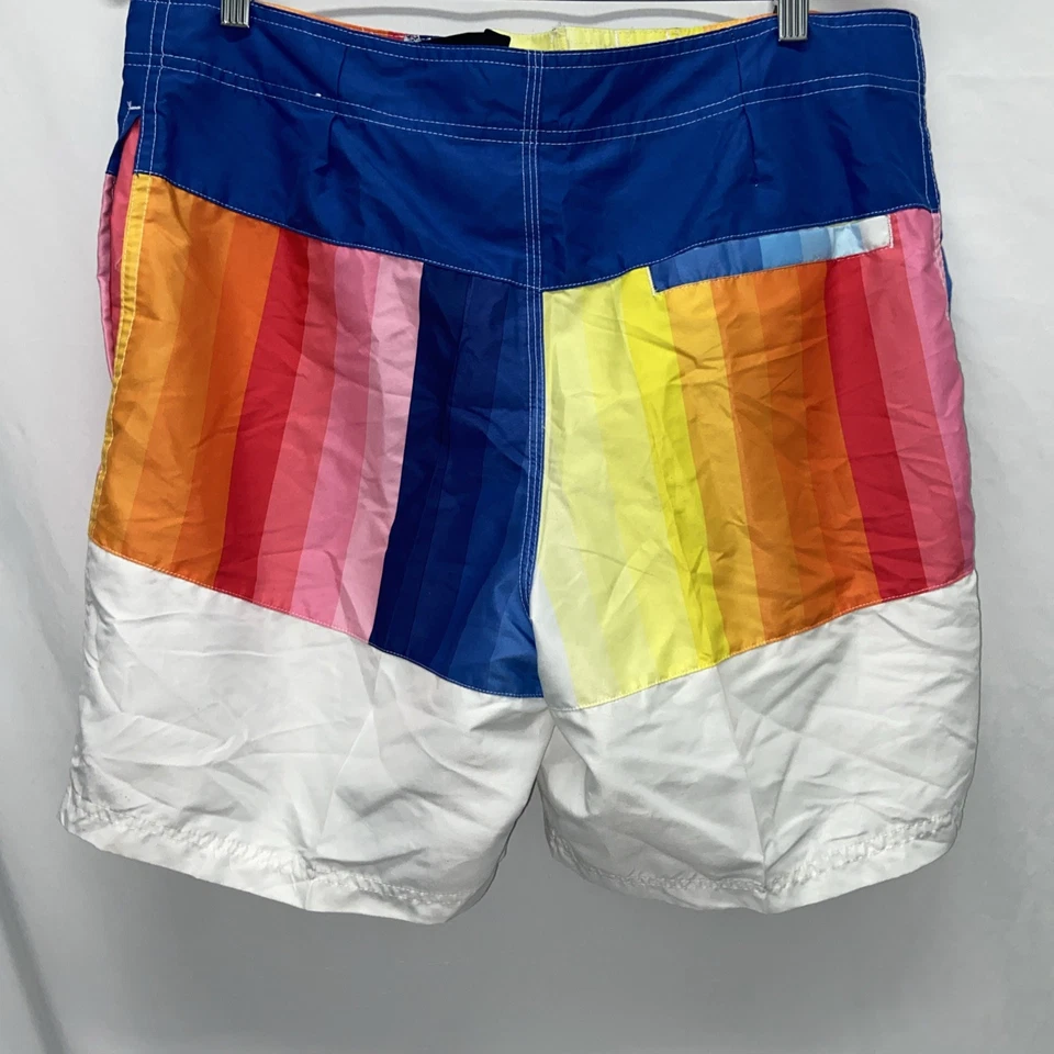 Bañador Panama Jack Board Shorts Talla 34 Arco Iris L14 Foto 3 de 4
