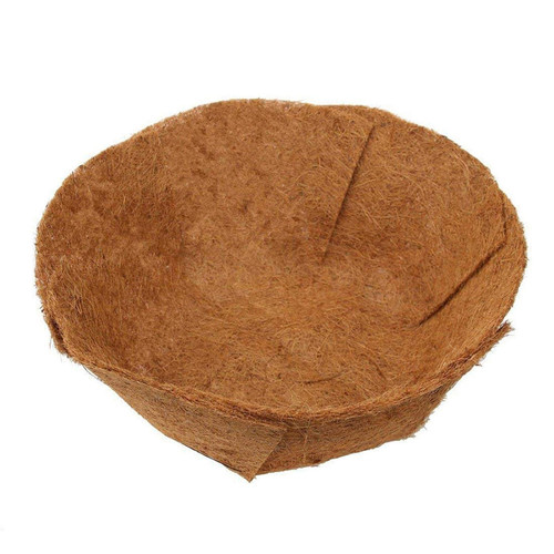 EROCK 2PCS Round Replacement Coco Liner for Hanging Basket - 24 inch Foldable...