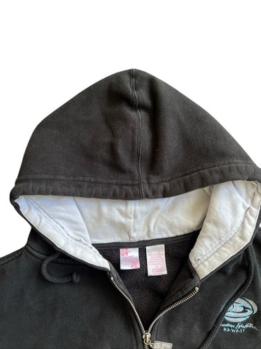 Honolua Surf Co. Wahine Damen Kapuzenpullover mit Reißverschluss bestickt Sweatshirt XS - Bild 13 von 14