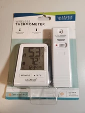 308-1409WT-CBP La Crosse Technology Wireless Thermometer Indoor And Outdoor