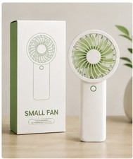 Portable Mini Fan – Strong Quiet Airflow, Lightweight, Battery Operated 🌿