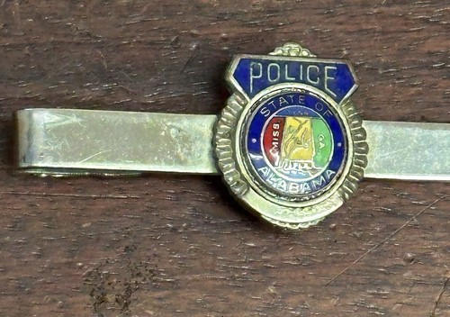 Vintage Alabama State Trooper Tie Clip Obsolete - Picture 3 of 5