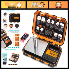 High Precision Digital Pocket Scale 200g x 0.01g - Jewelry, Food, Coin, Tare Fun