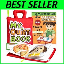 My Quiet Book - Busy Board for Toddlers 2-4