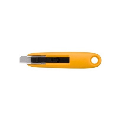 OLFA SK-7 Safety Knife,3-1/8 in.,Black/Yellow 2FTY4