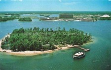 Treasure Island Florida USA 19th Centruy Steamship Aerial View
