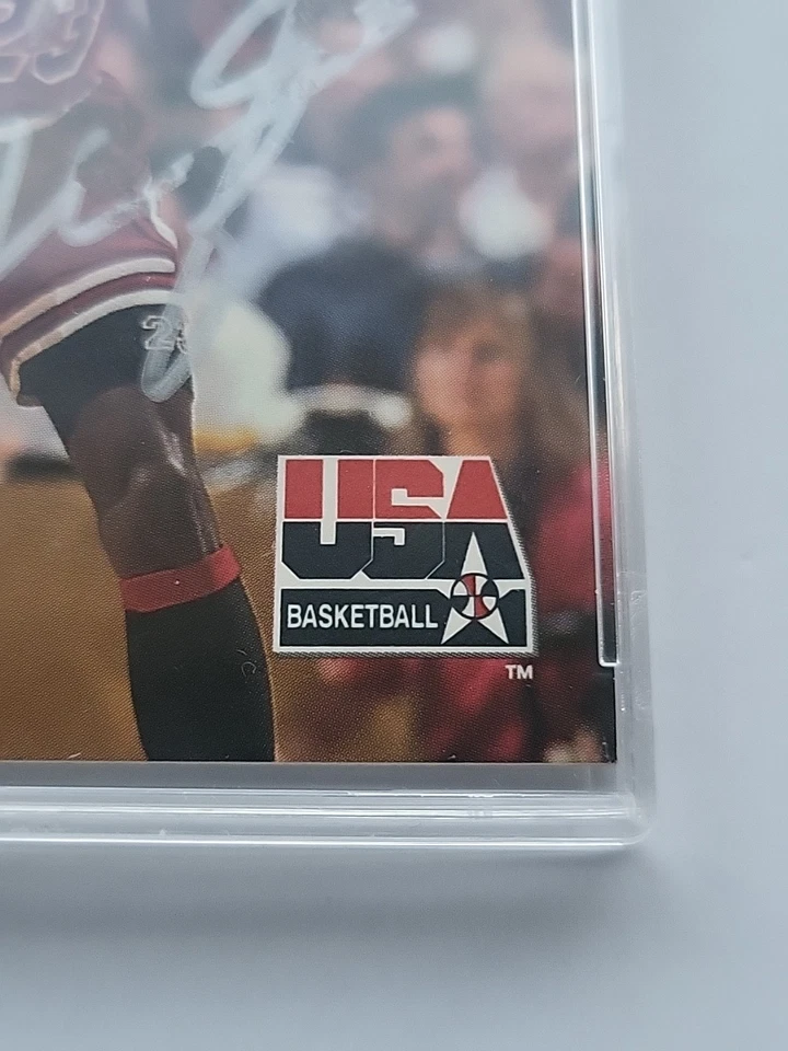 Autógrafo assinado à mão Michael Jordan 1992 SkyBox EUA NBA Melhor Jogo #40 Com Certificado de Autenticidade - Imagem 4 de 4