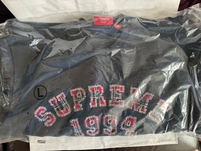 トップス Supreme Plaid Arc Crewneck Navy M Supreme Plaid Arc Crewneck Navy Size Large BRAND NEW In Hand | eBay