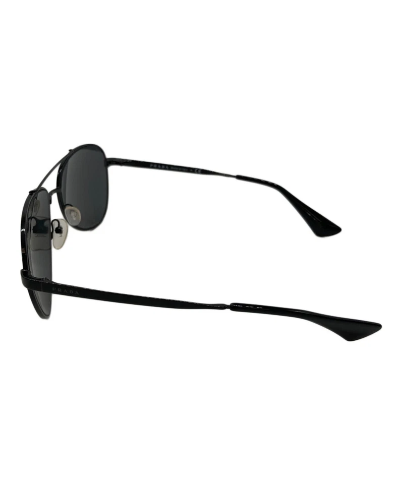Lunettes de soleil aviateur noires homme PRADA SPR70V avec étui 56 mm 14,5 cm... - Photo 4/4