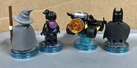Lego 71171 Dimensions 3 Minifigures Wyldstyle Gandalf Batman Batmobile &Tag Base