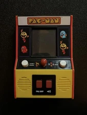 Mini Pac-Man Handheld Arcade Classics Game Pacman Bandai Namco Tested/Working!!
