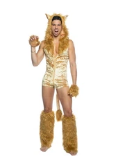 Roma Costume Men’s 2pc Lusty Lion King Costume