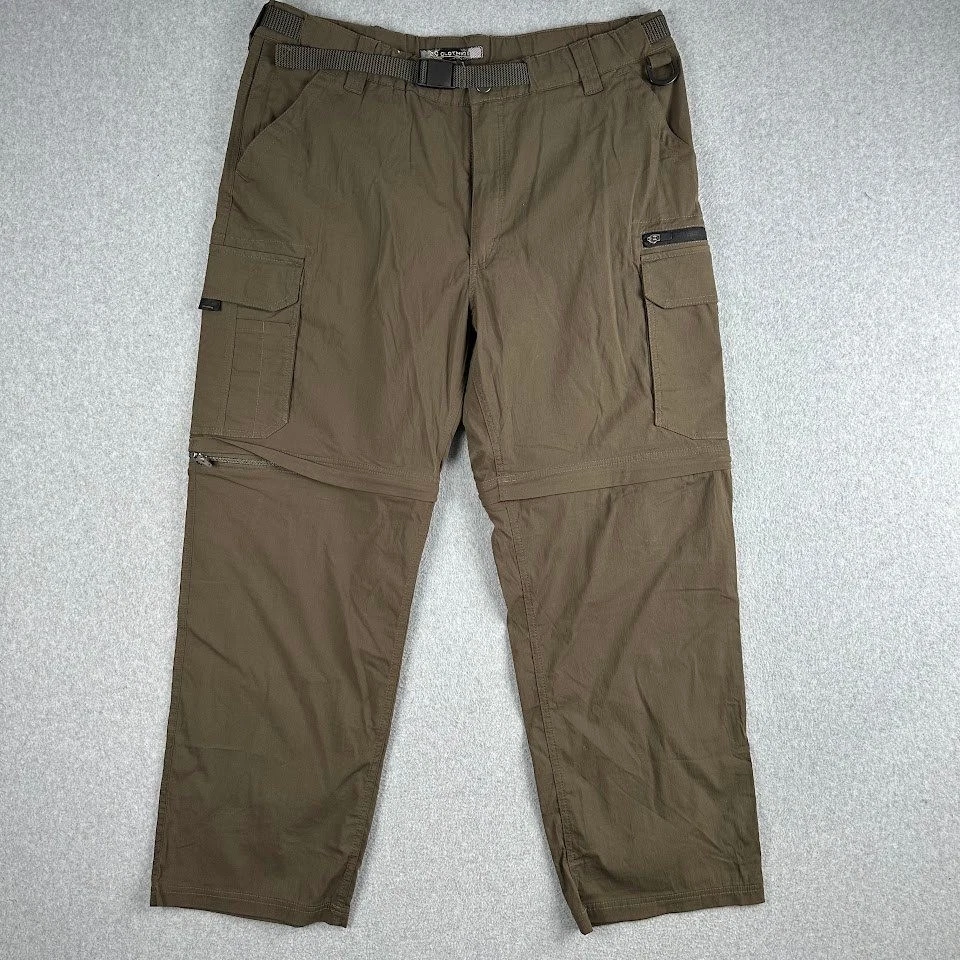 Pantalon Cargo Multipoches Marron Taille L FEROCE | Leroy Merlin