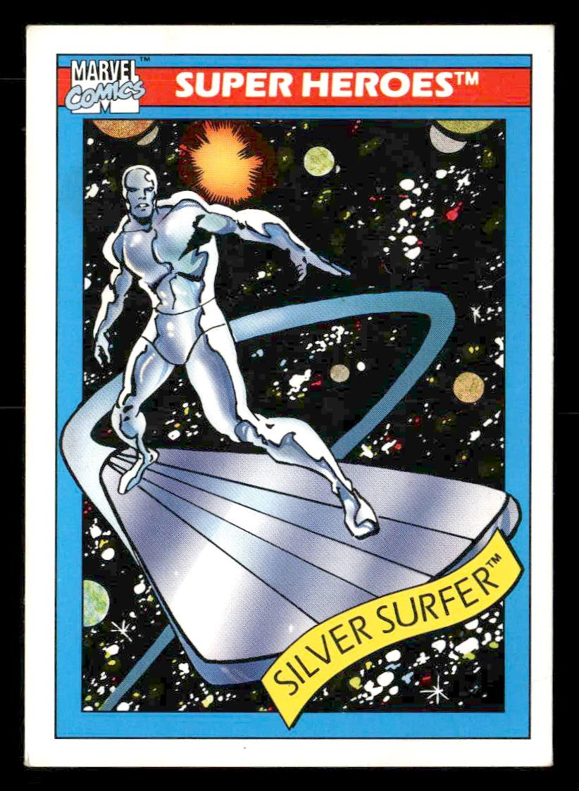 1990 Impel Marvel Universe #32 Silver Surfer