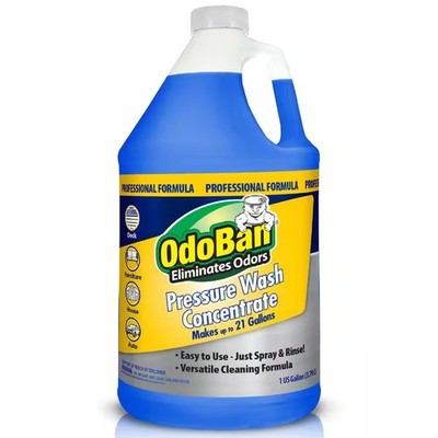 OdoBan 1Gal Pressure Wash Concentrate, Pressure Washer Soap/Detergent Concrete