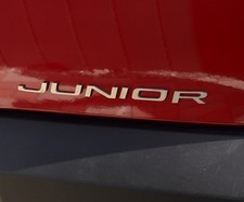 PLAQUE EMBLEM ALFA ROMEO JUNIOR IBRIDA 136 ELETTRICA 156 SPECIALE BEV MILANO