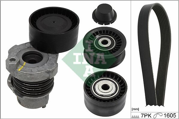 INA Keilrippenriemensatz 529 0194 10 FüR Renault Dacia Nissan-image