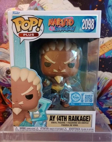 Funko Pop! Plus Naruto: Ay (4th Raikage) #2098 Common w/Protector