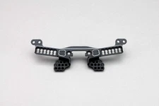 Yokomo Aluminum Rear Shock Tower (Black) [Y2-018AR2A]