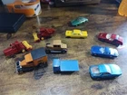 Lot Of 10 VINTAGE Matchbox DIECAST Cars,  Tractors. Taxi. More