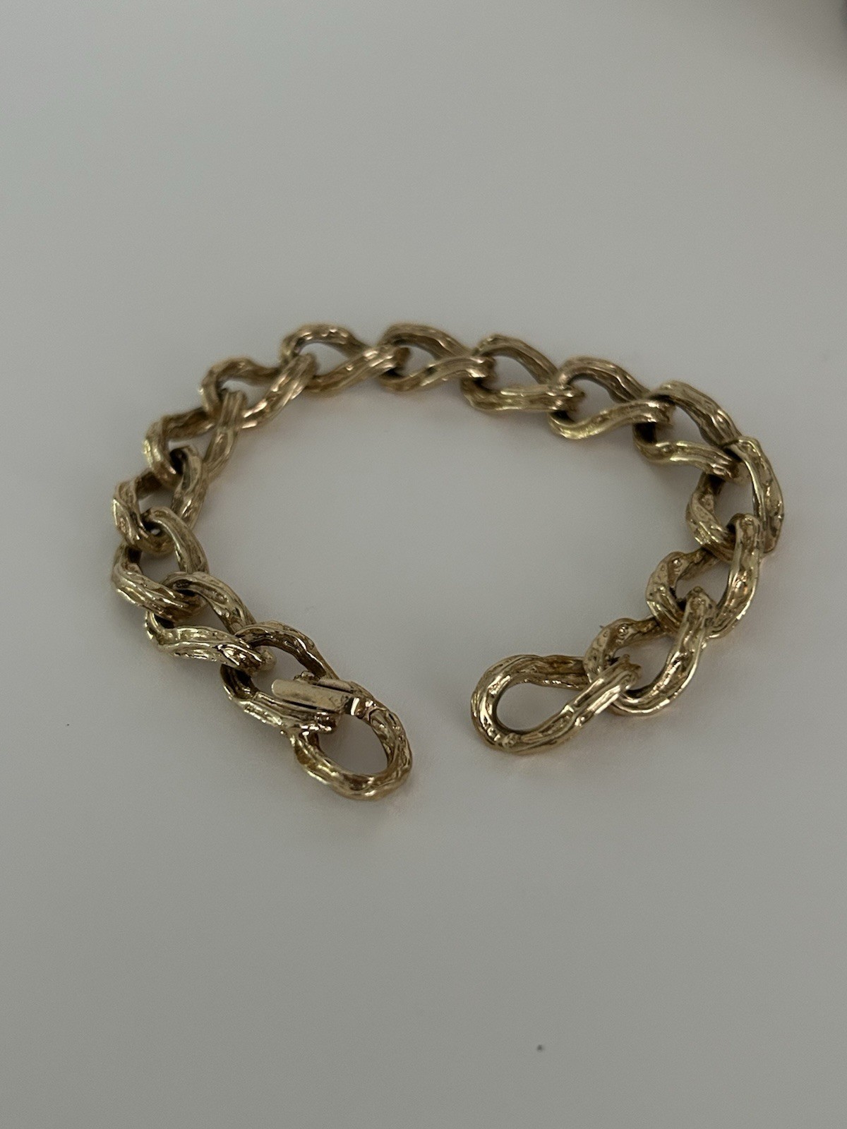 Vintage, Heavy 14k Solid Gold, 8” Bracelet  43.91 Grams