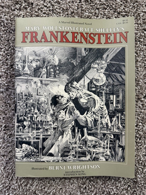 Marvel Mary Shelley Frankenstein Berni Wrightson Intro by Stephen King