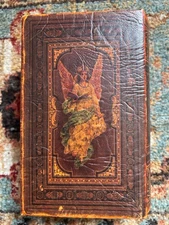 Faux Book Storage Box Angel