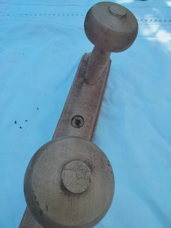 Patère Bois Vintage - Photo 3/3