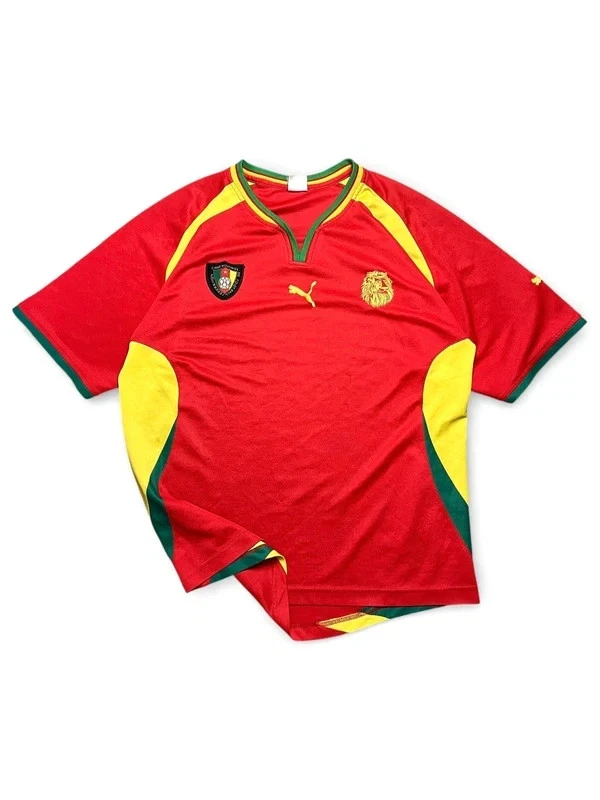 Maillot Domicile Cameroun 2008-2009 - Puma - Taille L - Homme - Très Bon état