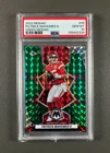 2022 Panini Mosaic Patrick Mahomes II Green Mosaic Prizm PSA10 #94 BBZ