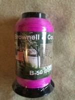 Brownell Dacron Bow String Material B-50 1/4 Pound Flo Purple Color For 2015 Brownell Dacron Bow String Material B-50 1/4 Pound Flo Purple Color For 2015