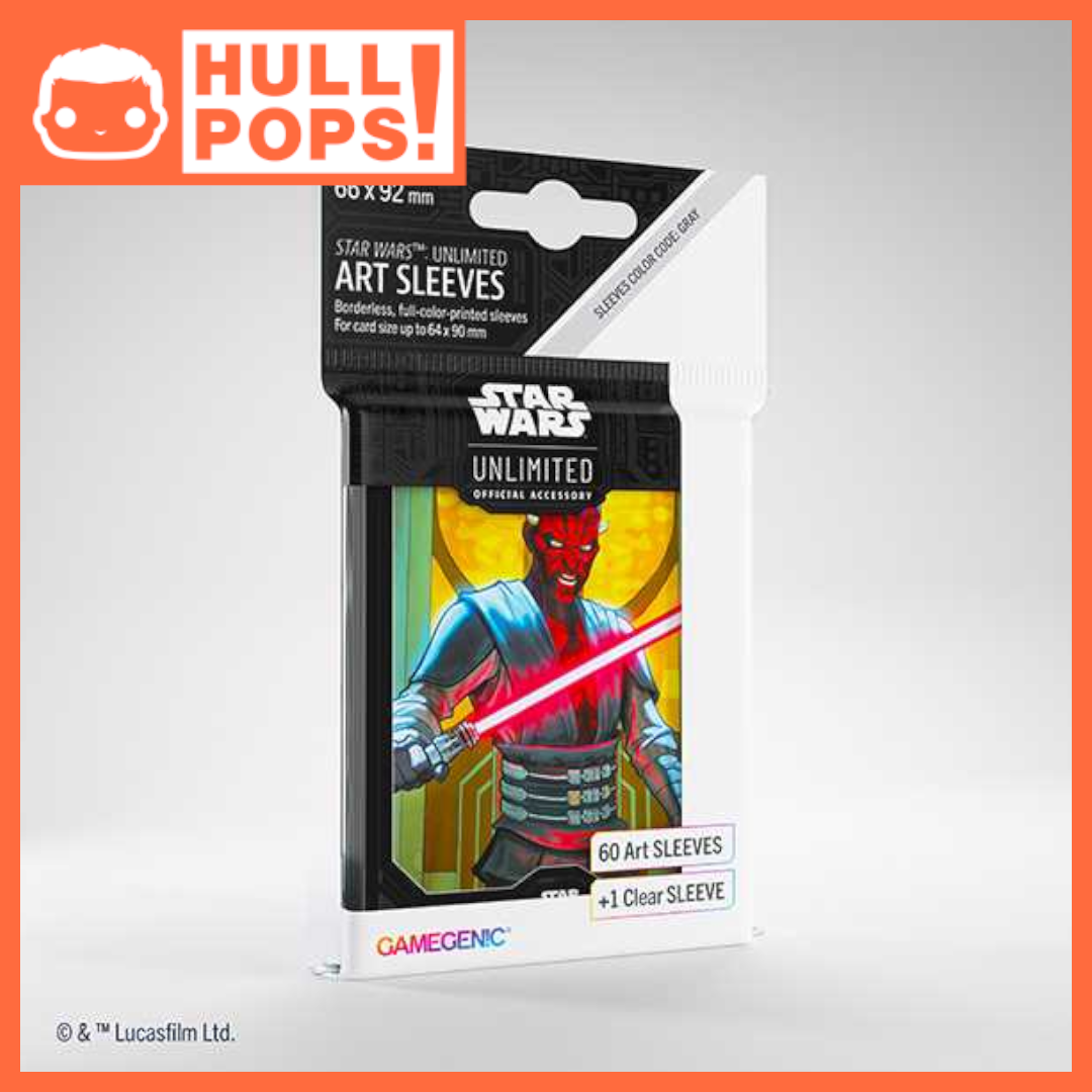 Gamegenic Star Wars: Unlimited Art Sleeves - Darth Maul