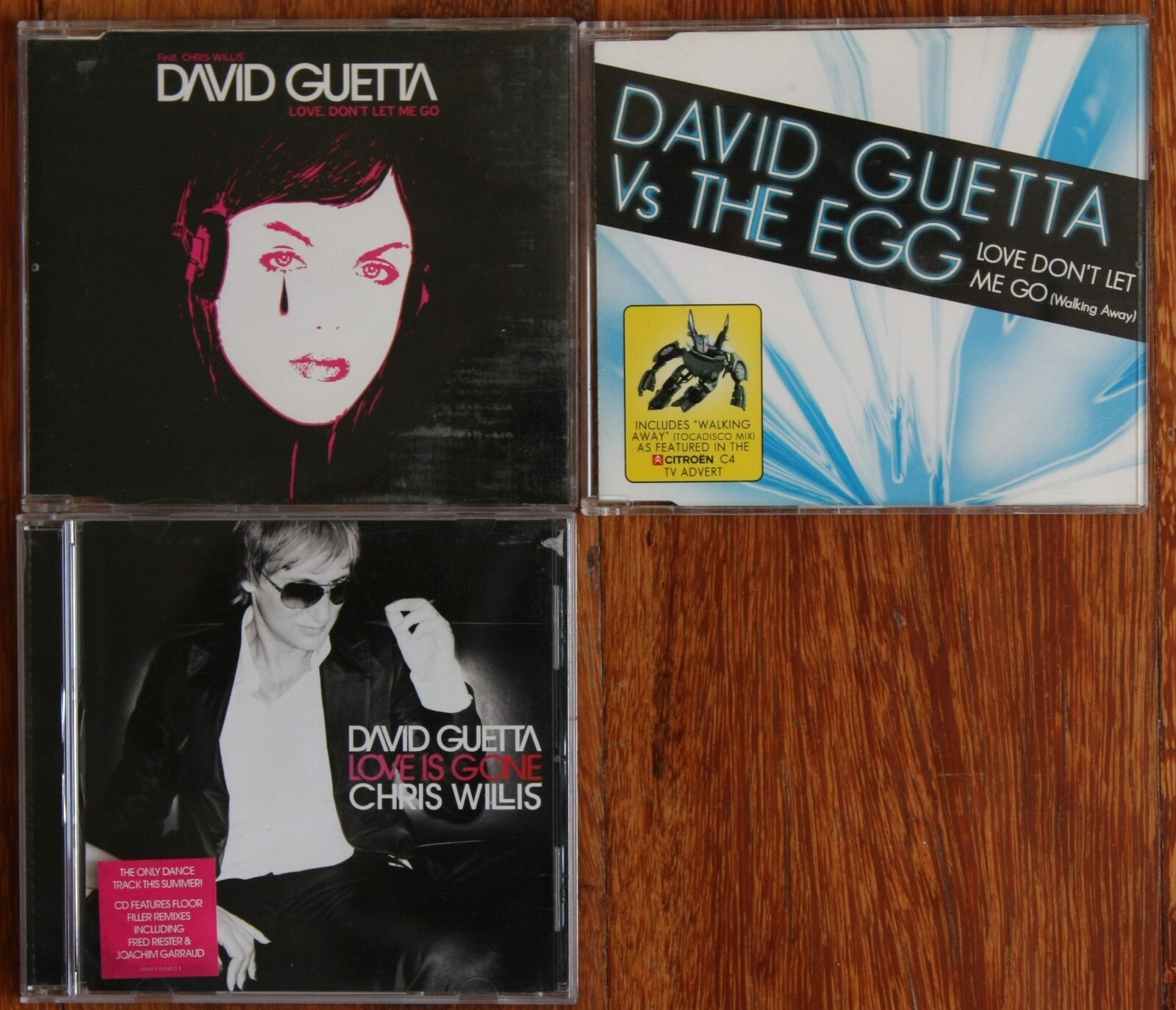 3 X Single CD Collection
