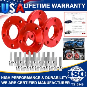 2x 15mm +2x 20mm 4Pc Hub Centric Wheel Spacers 5x120 M12*1.5 For BMW 128i 135i 2x 15mm +2x 20mm 4Pc Hub Centric Wheel Spacers 5x120 M12*1.5 For BMW 128i 135i