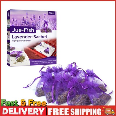 10 Stück Lavendelsäckchen Lavendel Duftbeutel für Schubladen Schränke Kommoden ~