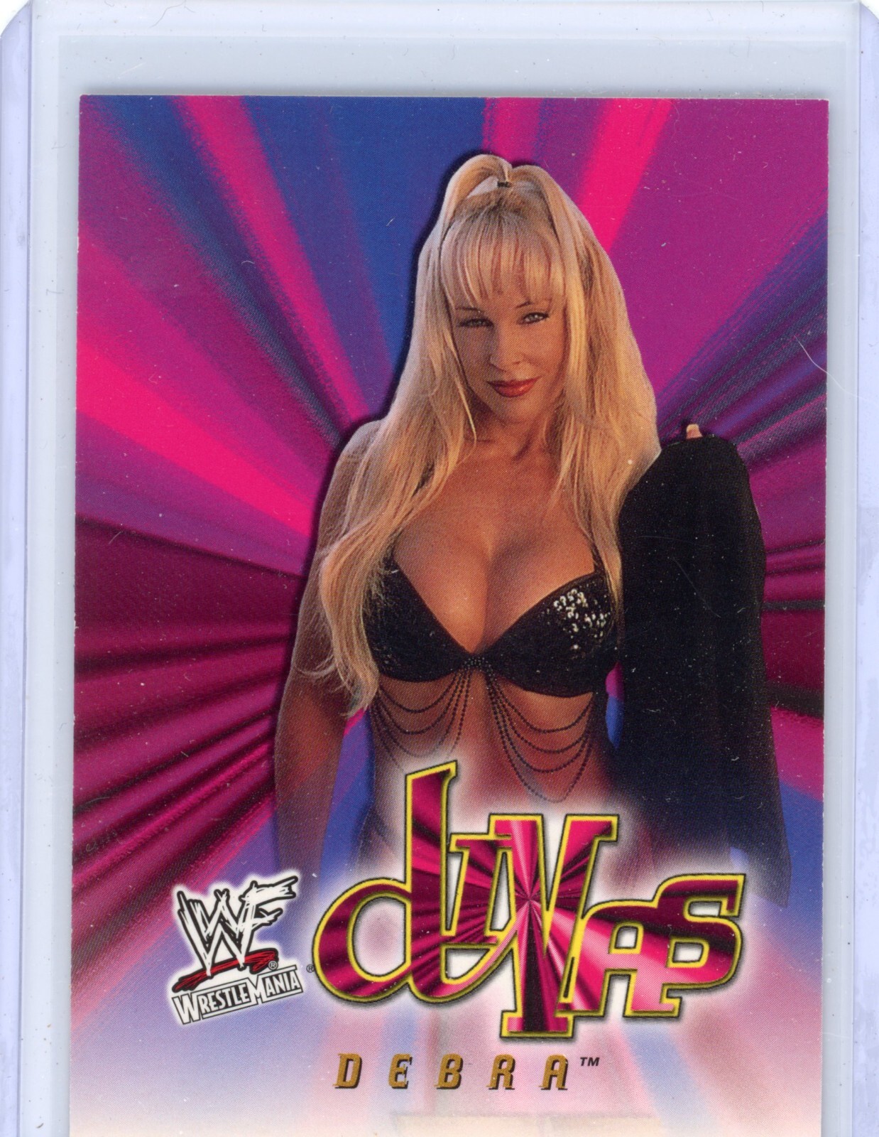 2001 FLEER WRESTLEMANIA WWF DEBRA DIVAS # 62