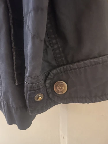 ESPRIT DEAN WINCHESTER SUPERNATURAL INSPIRED JACKET BLACK BLUE M TUCK AWAY HOOD image 18