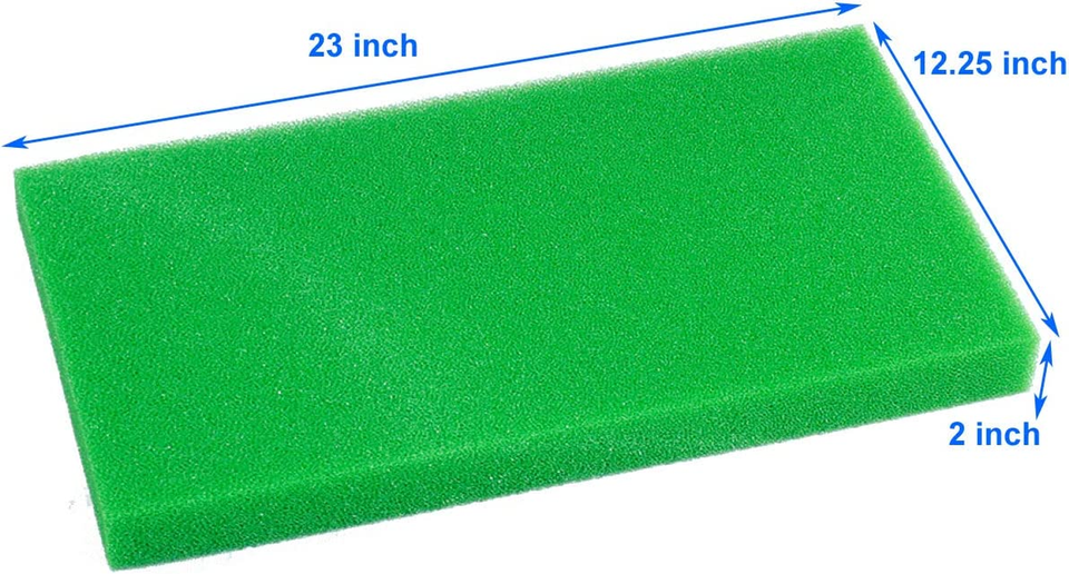 Aquarium Filter Sponge Open Cell Foam Sheet Bio Sponge Filter Media Pad