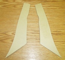 1955 1956 1957 2 DOOR SEDAN HEADLINER REAR SAIL BOARDS ** USA MADE **