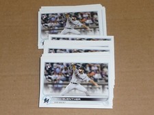 2022 Topps BASE LOT OF 38 CARDS SEAN GUENTHER MARLINS #471
