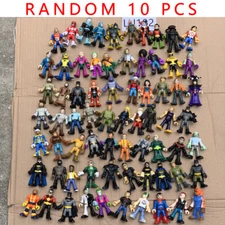 Random 10 Fisher-Price Imaginext Dc Comics Super friends Power Ranger Figures #B