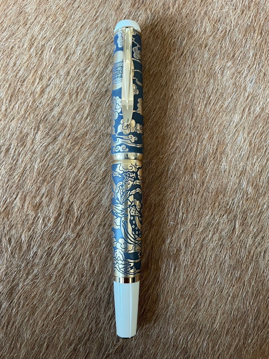 Pelikan M1101 Chang'e Fountain Pen Used Lunar Goddess Pelikan M1101 Chang'e Fountain Pen Used Lunar Goddess