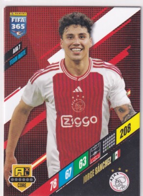 Panini FIFA 365 Adrenalyn 2024 Karte Nr. AJA 7 Jorge Sanchez - Ajax Amsterdam