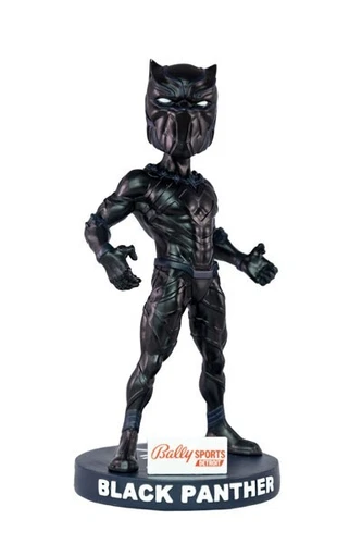 DETROIT TIGERS MARVEL BLACK PANTHER BOBBLEHEAD COMERICA PARK SGA 08/26/2023-NIB